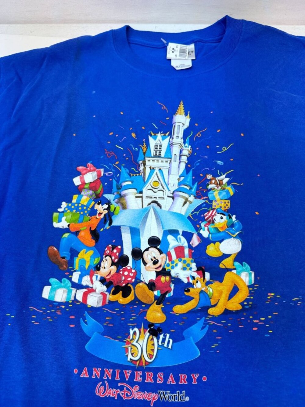 Disney Large 30 Anniversary TShirt NWT Adult